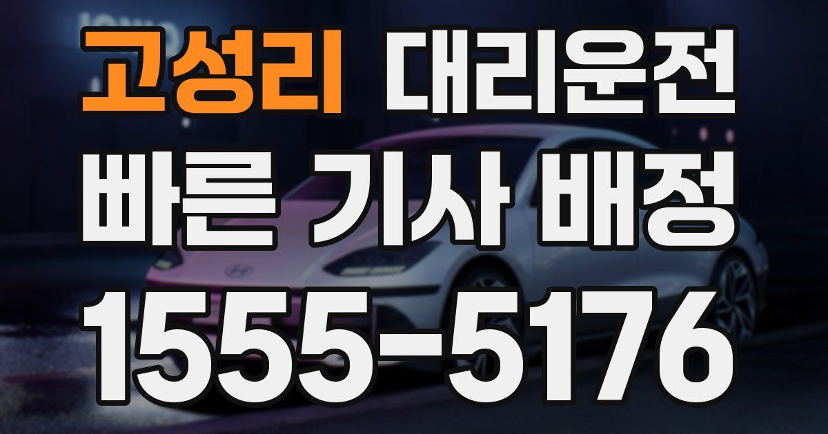 일일대리기사