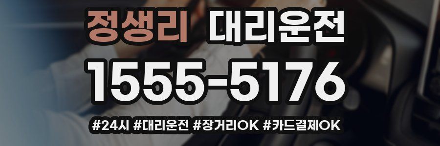 정생리 대리운전