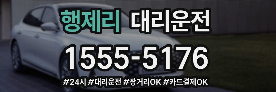 행제리 대리운전