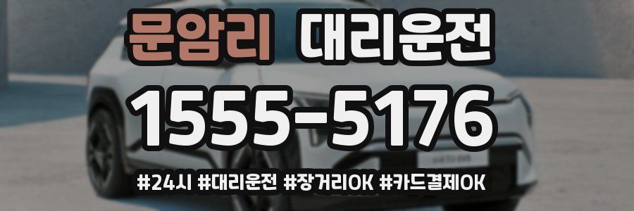 문암리 대리운전