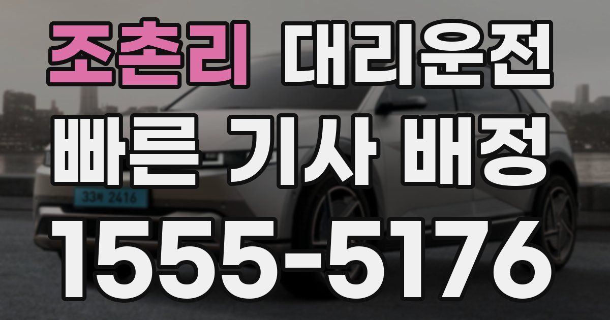 일일대리기사