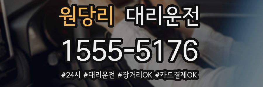 원당리 대리운전