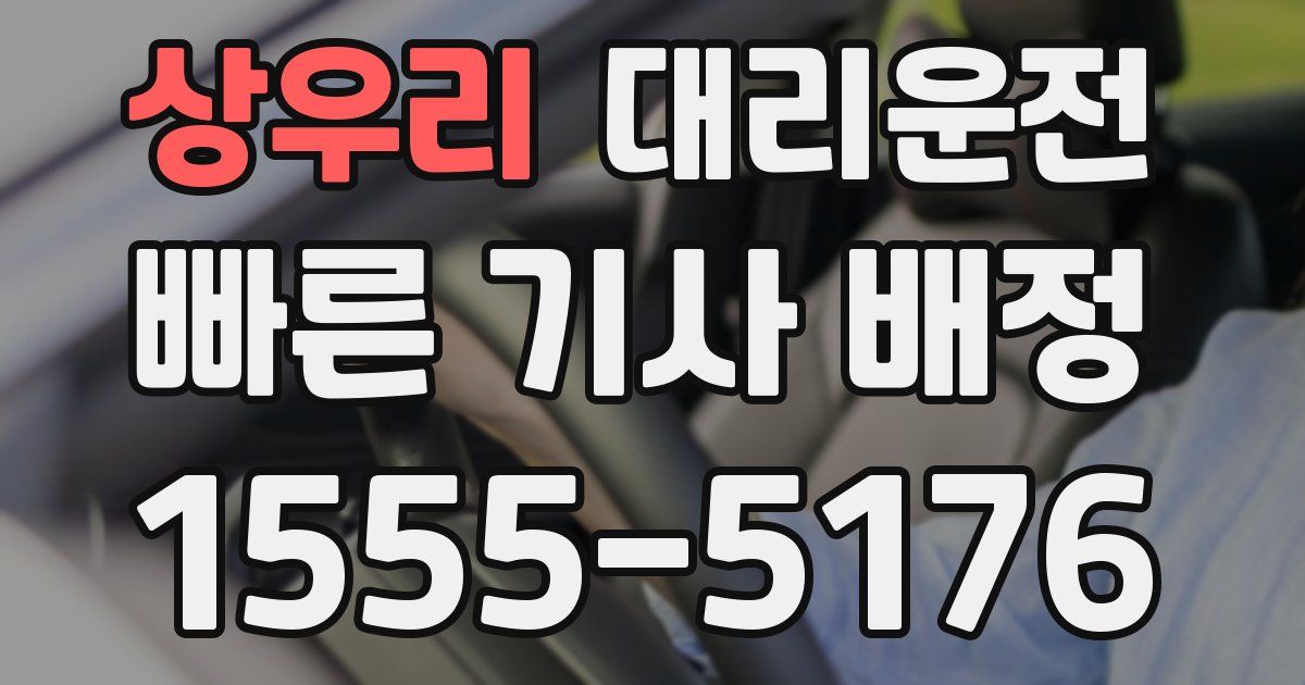 일일대리기사