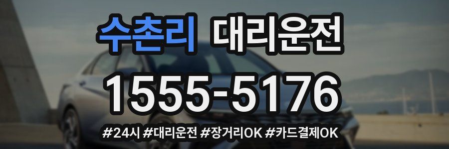 수촌리 대리운전