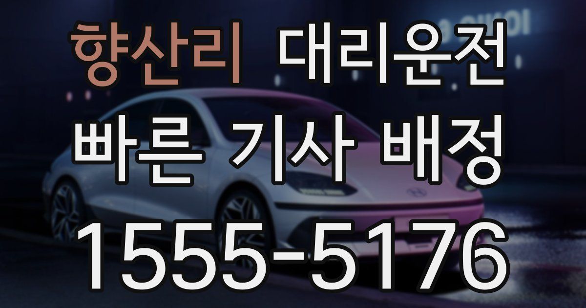 일일대리기사