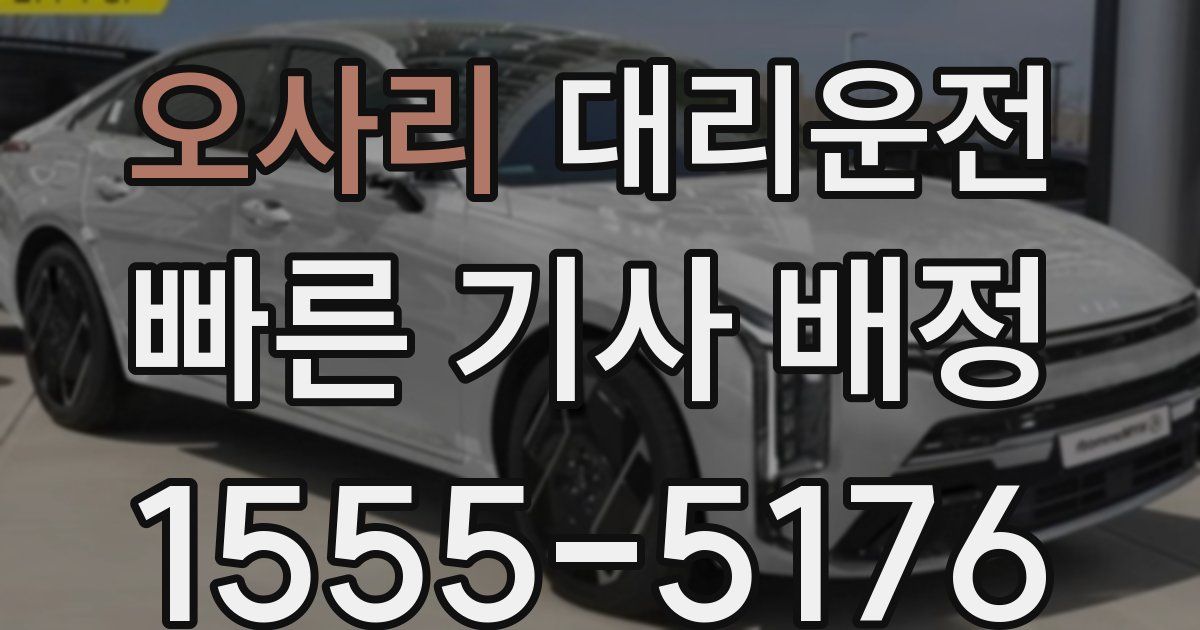 일일대리기사
