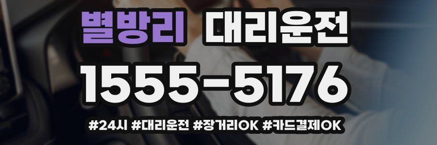 별방리 대리운전