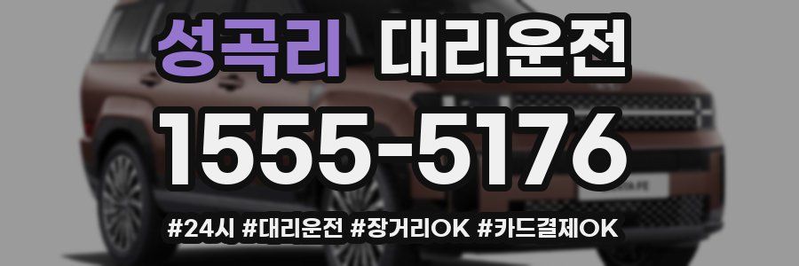 성곡리 대리운전