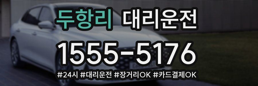 두항리 대리운전