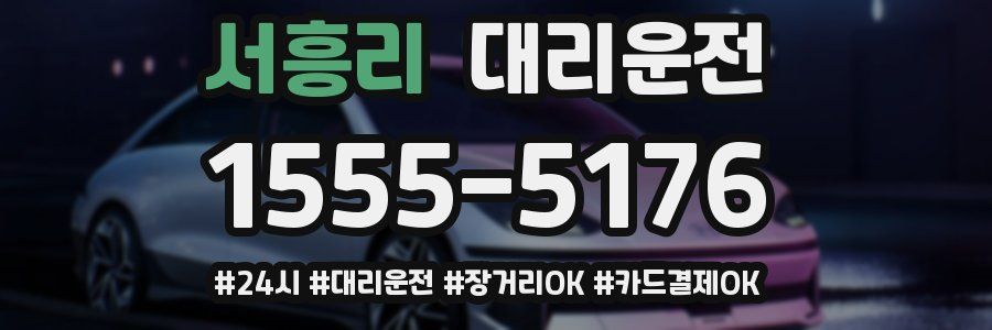 서흥리 대리운전