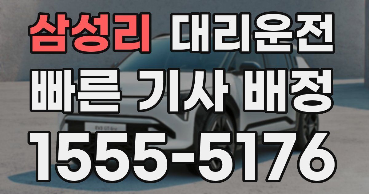 일일대리기사