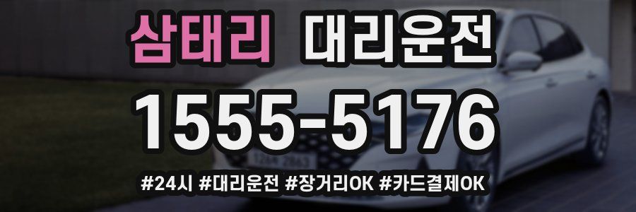 삼태리 대리운전