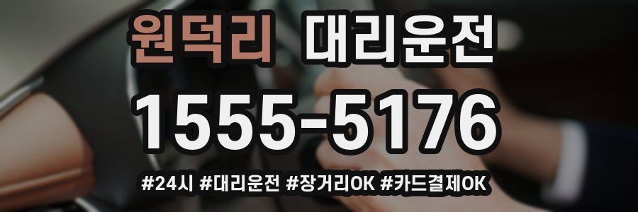 원덕리 대리운전