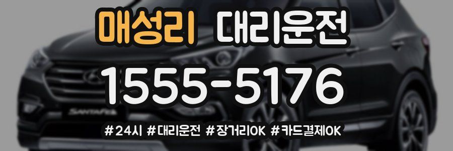 매성리 대리운전