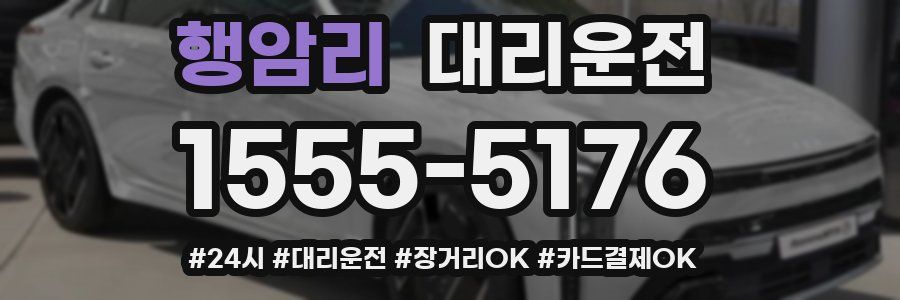 행암리 대리운전