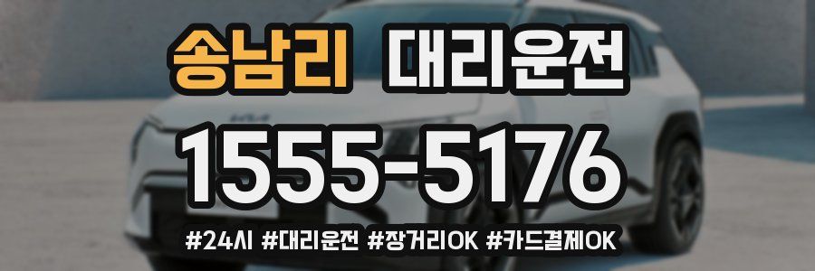 송남리 대리운전