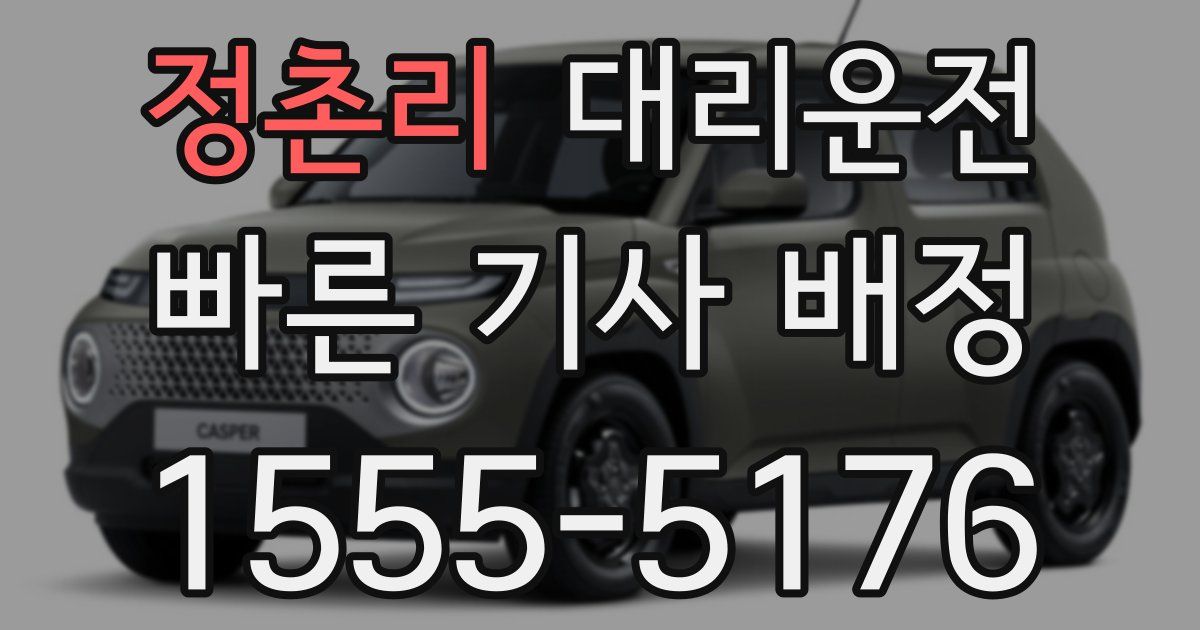 일일대리기사