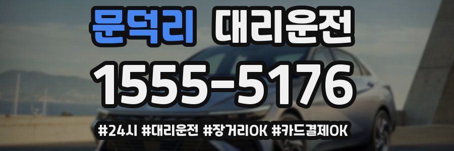 문덕리 대리운전
