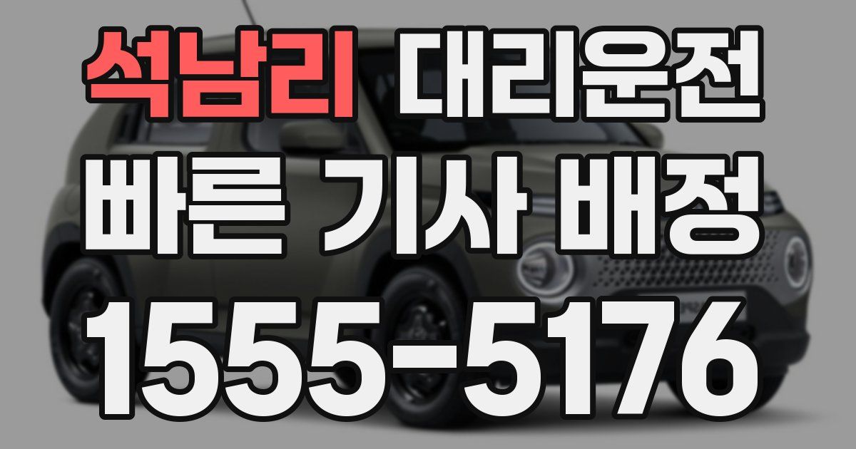일일대리기사