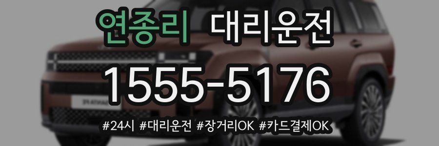 연종리 대리운전