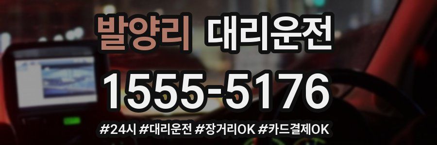 발양리 대리운전