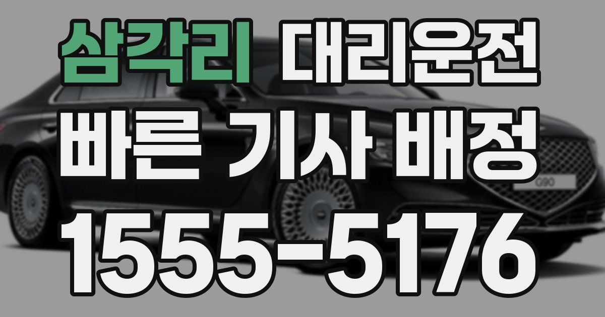 일일대리기사