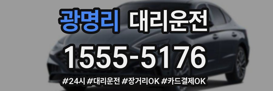 광명리 대리운전