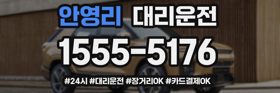 안영리 대리운전