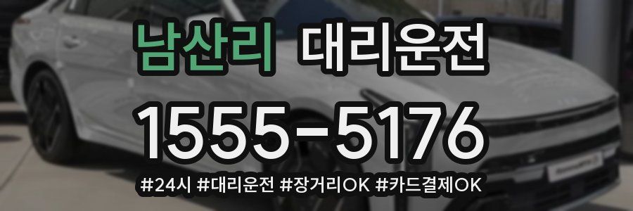 남산리 대리운전