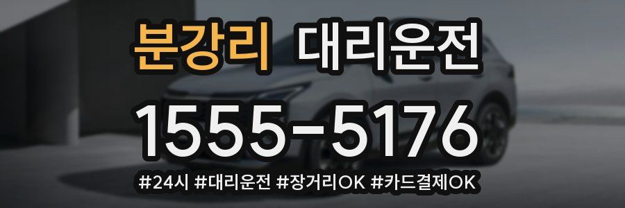 분강리 대리운전