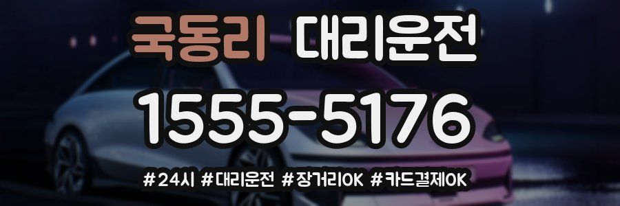 국동리 대리운전