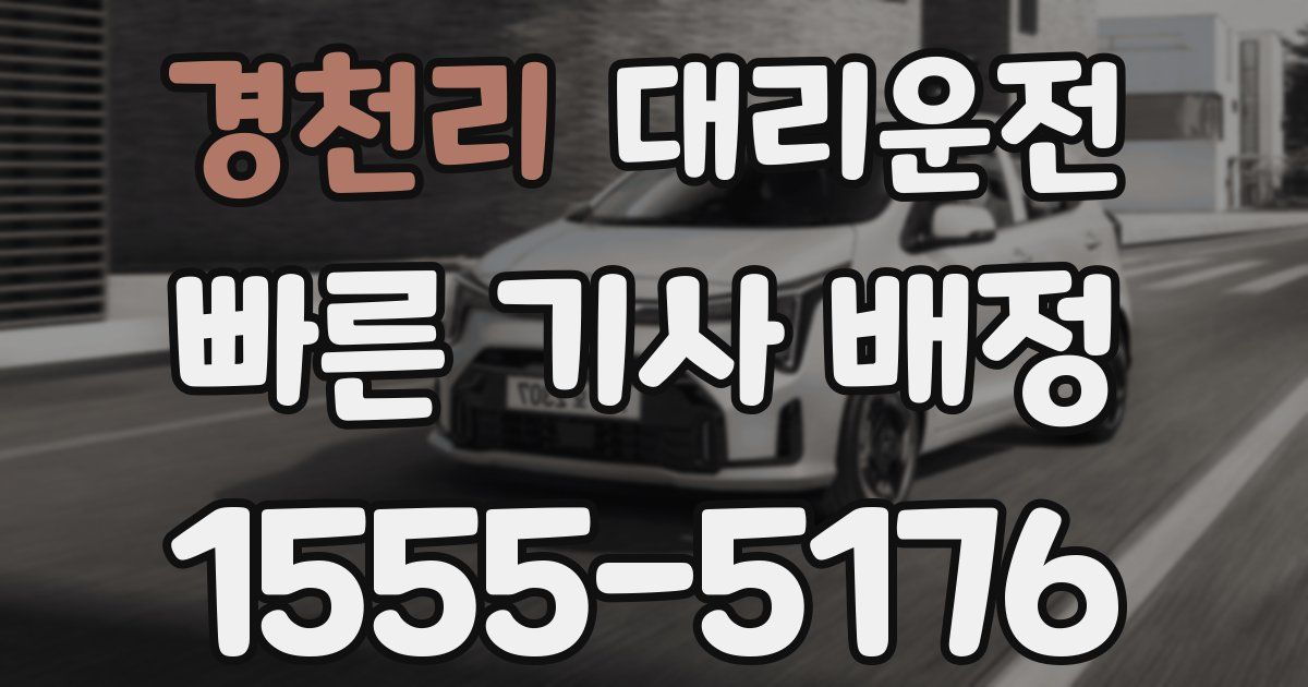 일일대리기사