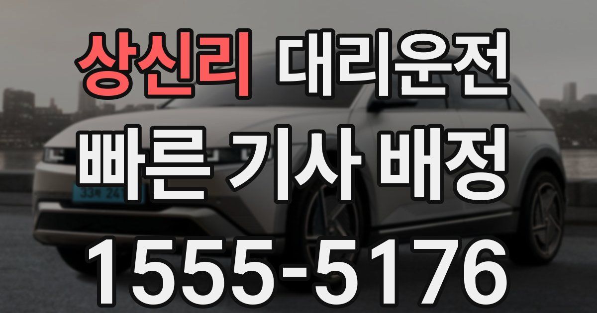 일일대리기사