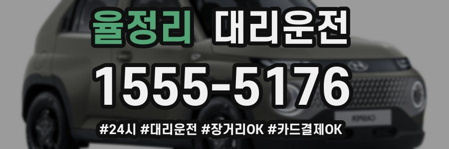 율정리 대리운전