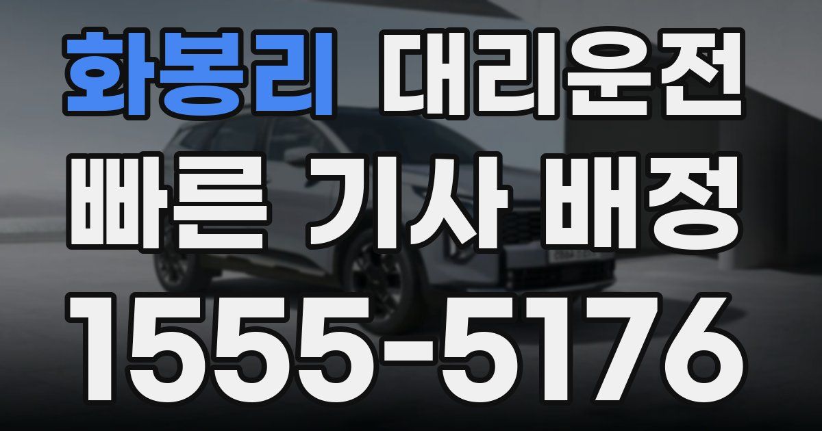 일일대리기사