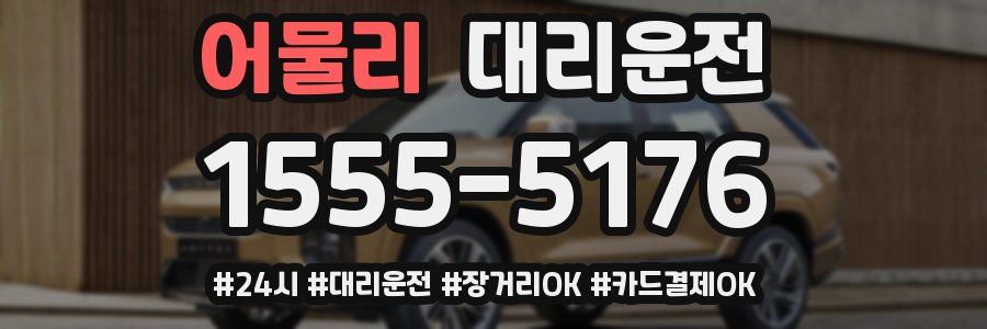 어물리 대리운전