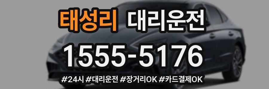 태성리 대리운전