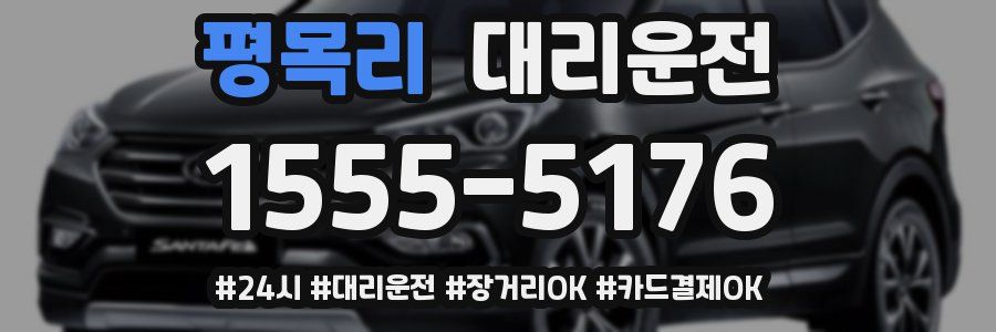 평목리 대리운전