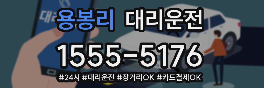 용봉리 대리운전