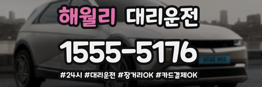 해월리 대리운전