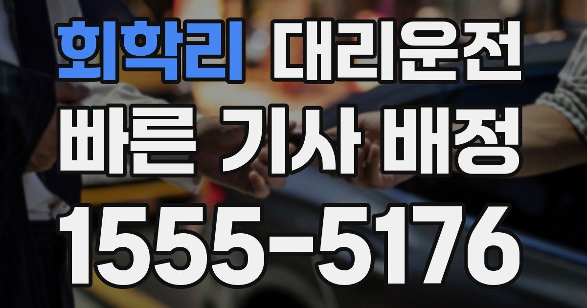 일일대리기사