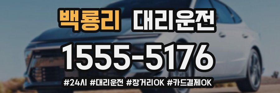 백룡리 대리운전