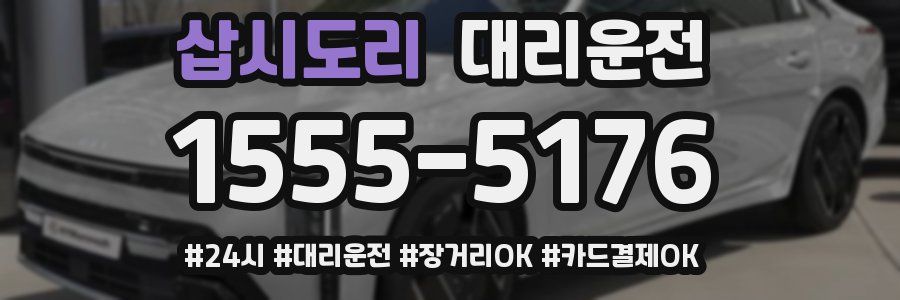 삽시도리 대리운전