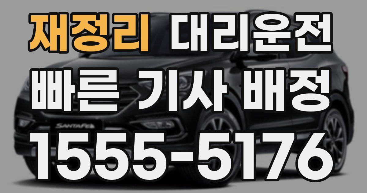 일일대리기사