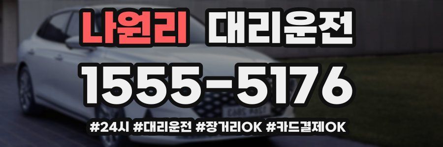 나원리 대리운전