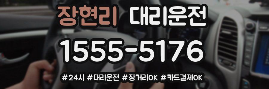 장현리 대리운전