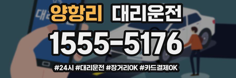 양항리 대리운전