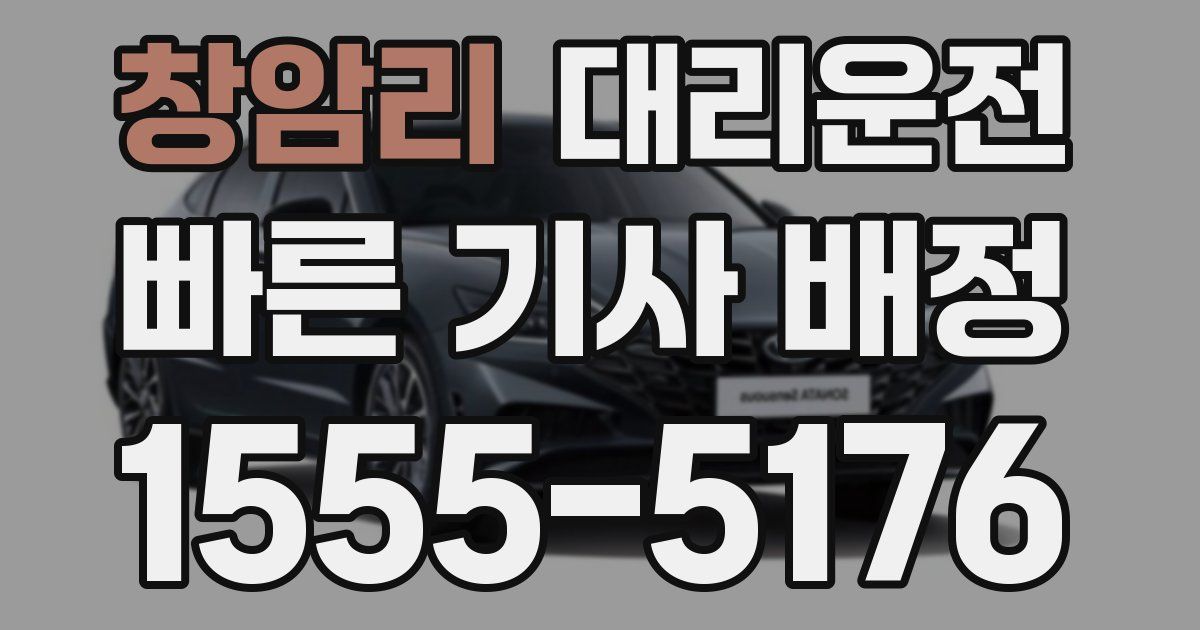 일일대리기사