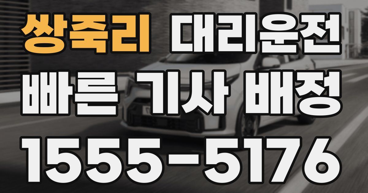 일일대리기사