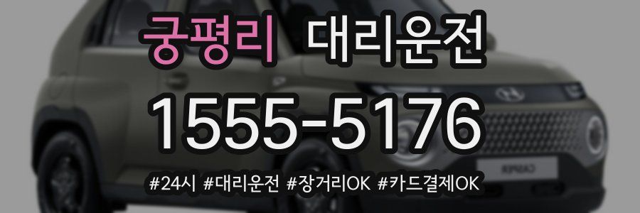 궁평리 대리운전